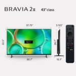 Sony 43 Inch BRAVIA 2 II LED 4K HDR Smart Google TV (K-43S20M2) - Image 5