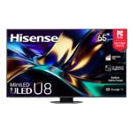 Hisense 65" U8 Series Mini-LED ULED 4K Smart Google TV, 165Hz, 65U8QG