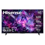 Hisense 65" E7 Cinema Hi-QLED Mini-LED 4K Smart Fire TV, 144Hz, 65E7SF