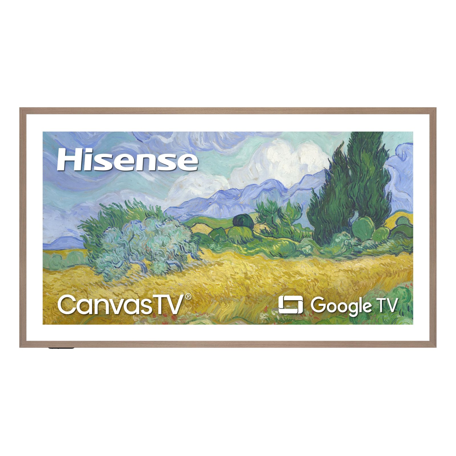 81jiF1fVBNL Hisense 55" S7 CanvasTV Hi-QLED 4K Google Smart Art TV, 144Hz, 55S7SG - Image 1