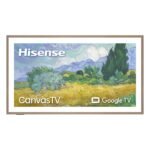 Hisense 65" S7 CanvasTV Hi-QLED 4K Google Smart Art TV, 144Hz, 65S7SG