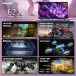 Hisense 65" E7 Cinema Hi-QLED Mini-LED 4K Smart Fire TV, 144Hz, 65E7SF - Image 13