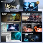 Hisense 65" U6 Pro Mini-LED ULED 4K Smart Fire TV, 144Hz, 65U6SF Pro - Image 4