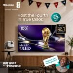 Hisense 65" QD7 Series Mini-LED QLED 4K Smart Fire TV, 65QD7QF - Image 2
